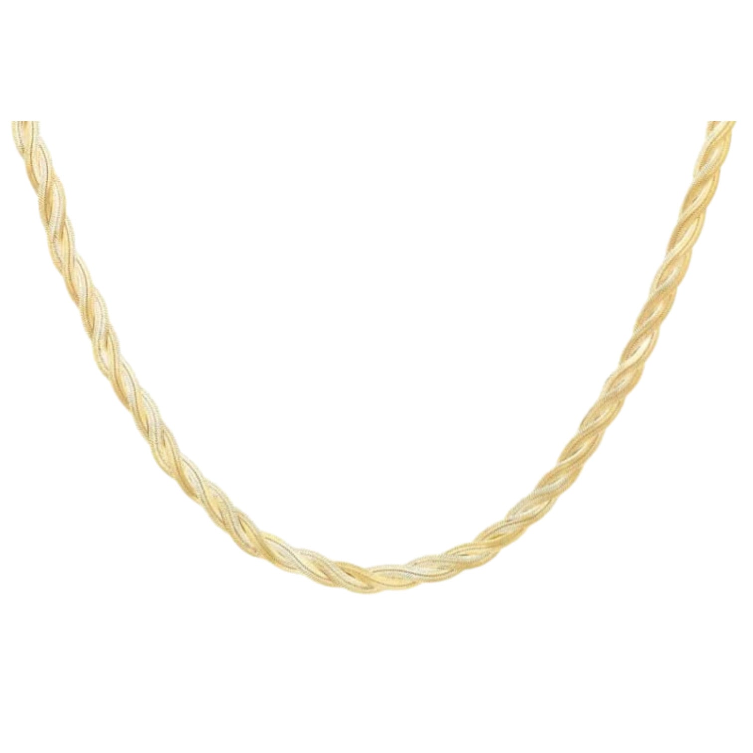 9ct Yellow Gold Herringbone Chain