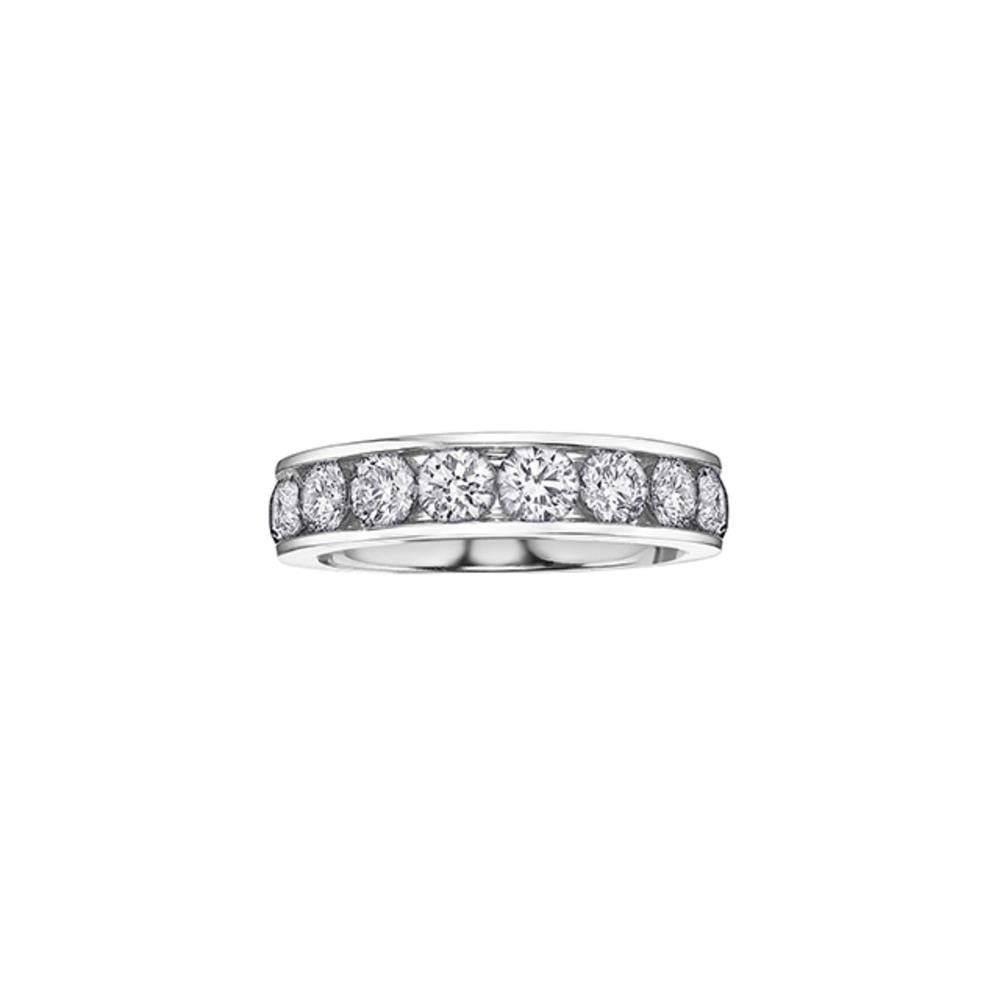 18ct White Gold Half Eternity 0.25ct Diamond Ring