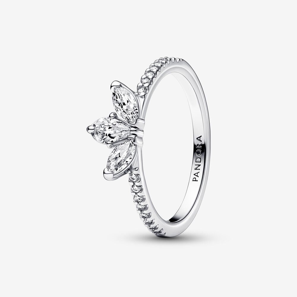 PANDORA Sparkling Herbarium Cluster Ring 192392C01