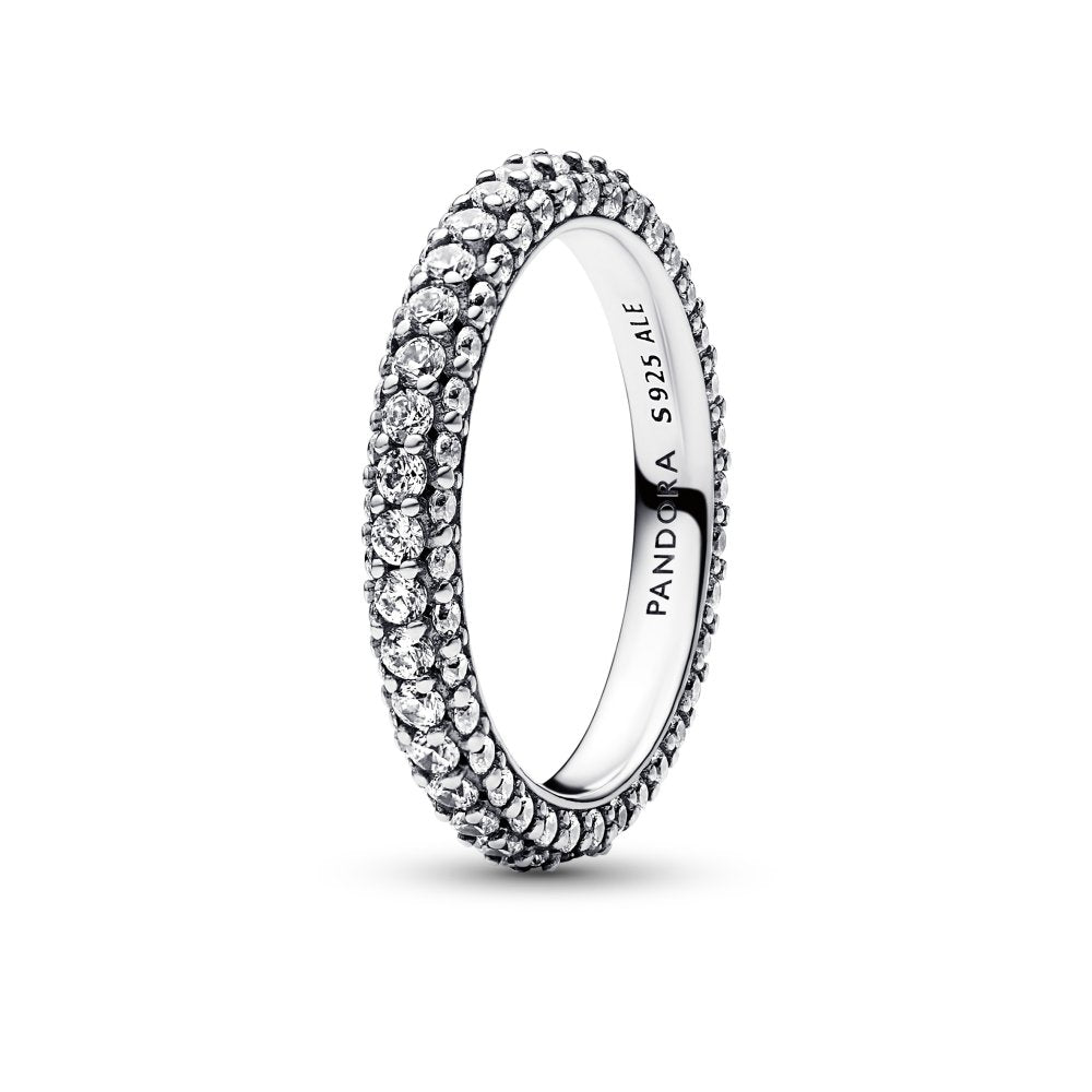 PANDORA Timeless Pavé Single-row Ring 192627C01