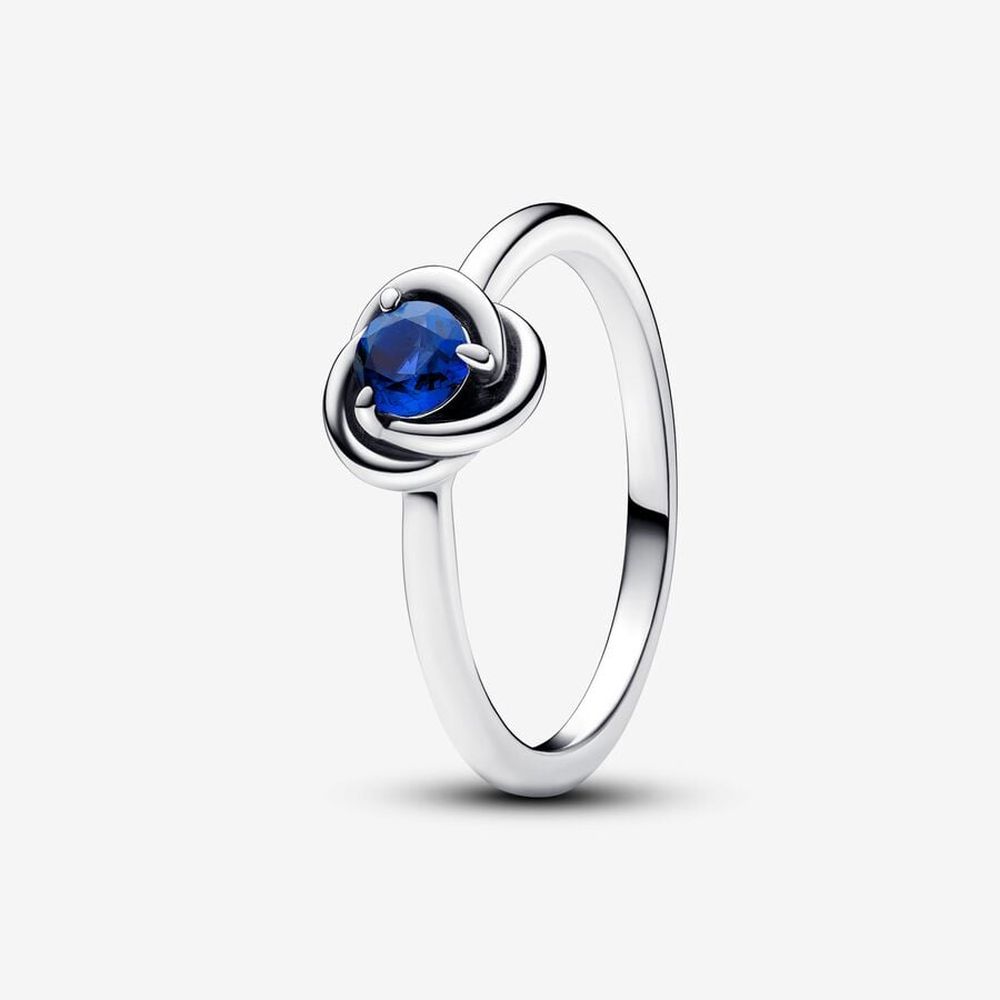 PANDORA September Birthstone Eternity Circle Ring 192993C09
