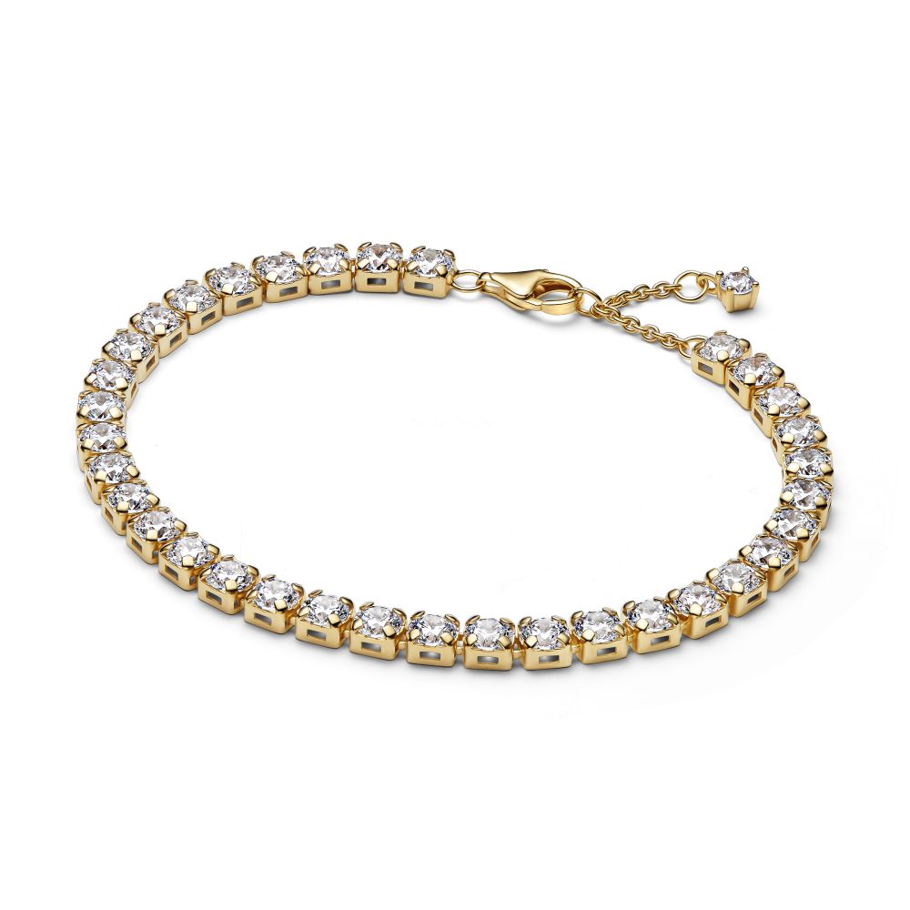 PANDORA Sparkling Bold Tennis Bracelet 563539C01