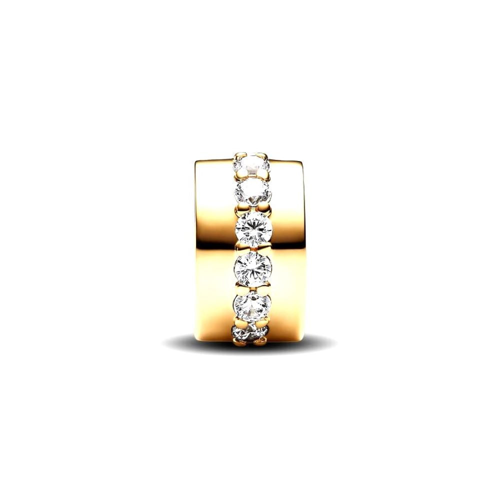 PANDORA Clear Sparkling Row Clip Charm 761972C01
