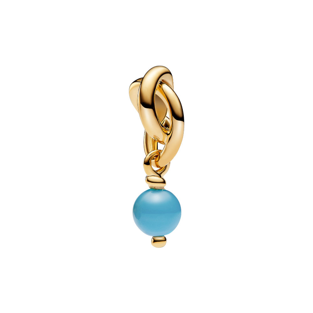 PANDORA December Eternity Circle Dangle Charm 763462C12