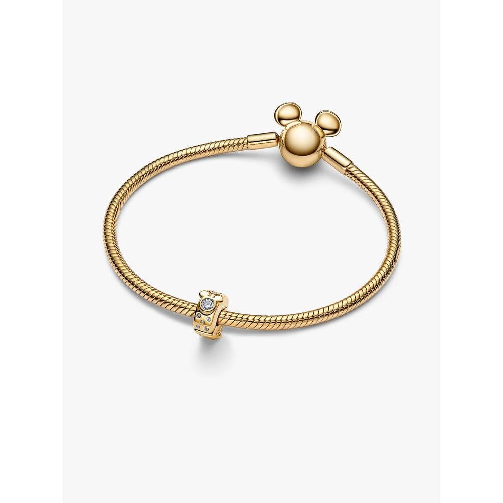 PANDORA Disney Mickey & Minnie Mouse Clip Charm 764130C01