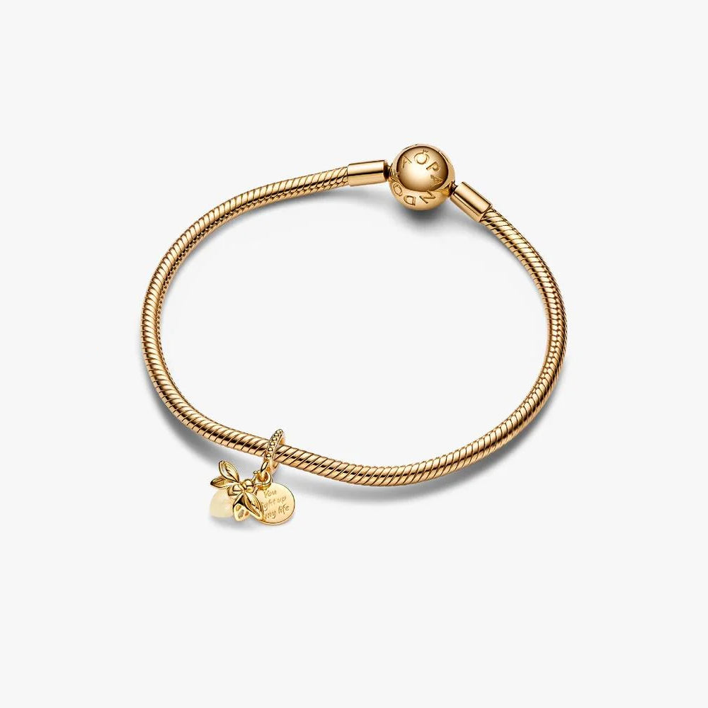 PANDORA Glow-in-the-dark Firefly Dangle Charm 769352C01