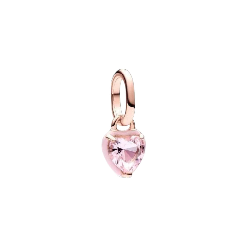 PANDORA ME Pink Chakra Heart Mini Dangle Charm 783042C01