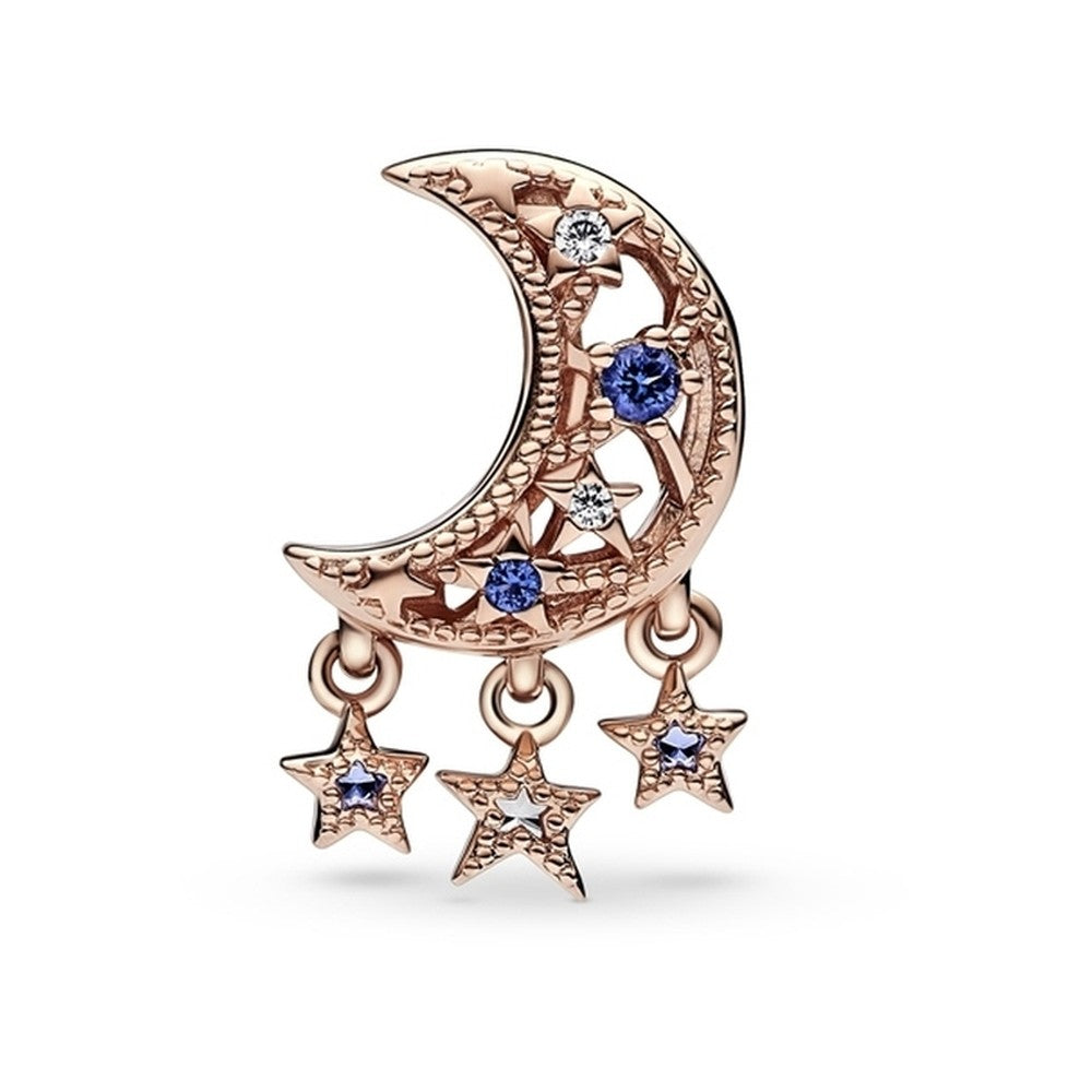 PANDORA Star & Crescent Moon Charm 789643C01