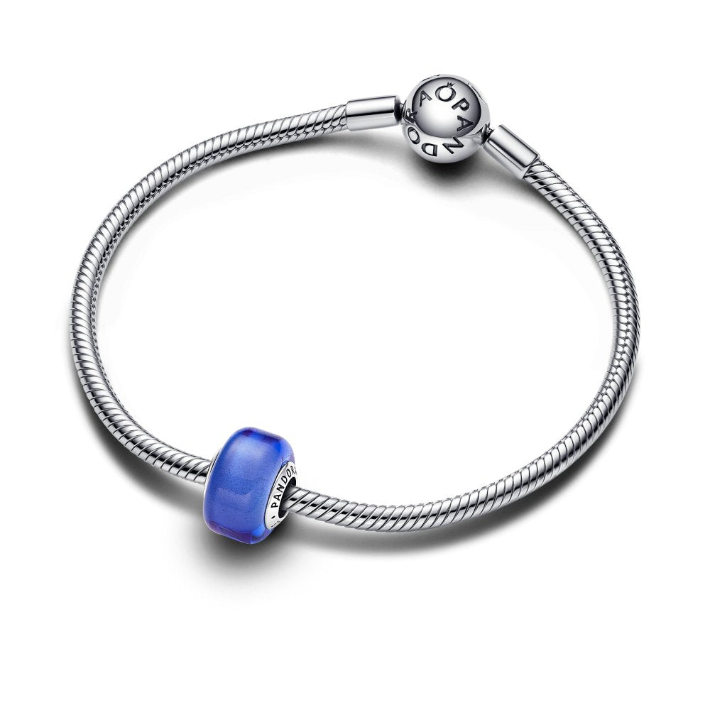 PANDORA Blue Mini Murano Glass Charm 793105C00