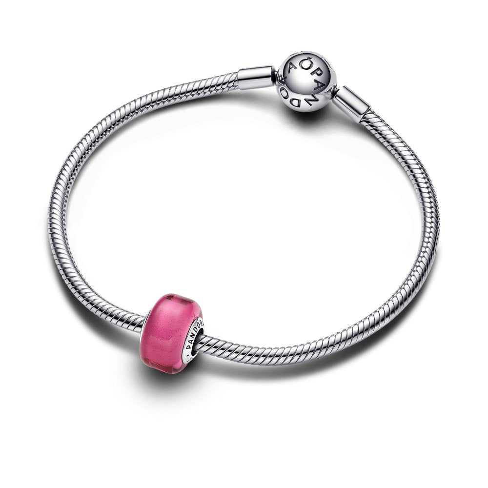 PANDORA Pink Mini Murano Glass Charm 793107C00