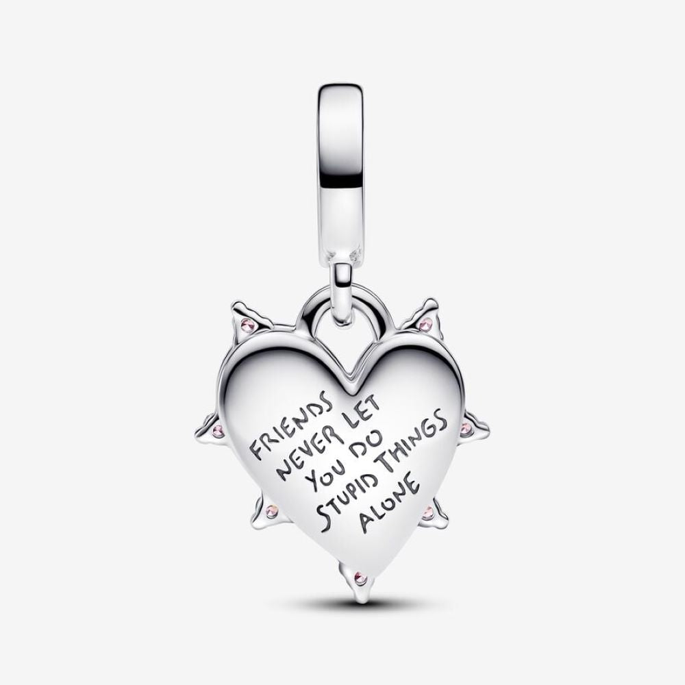 PANDORA Friendship Opalescent Double Dangle Charm 793434C01