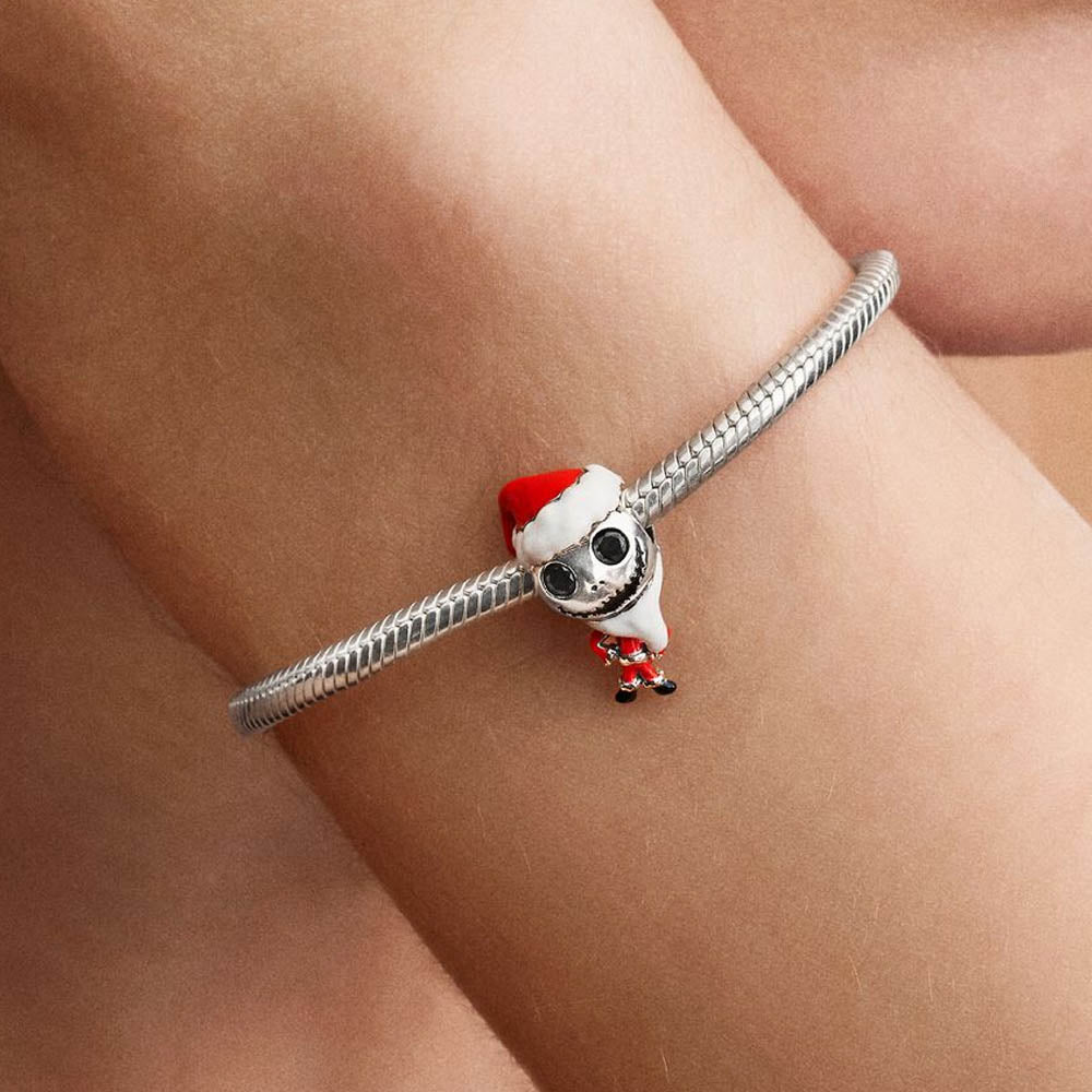 PANDORA Disney The Nightmare Before Christmas Jack Skellington Charm 793979C01