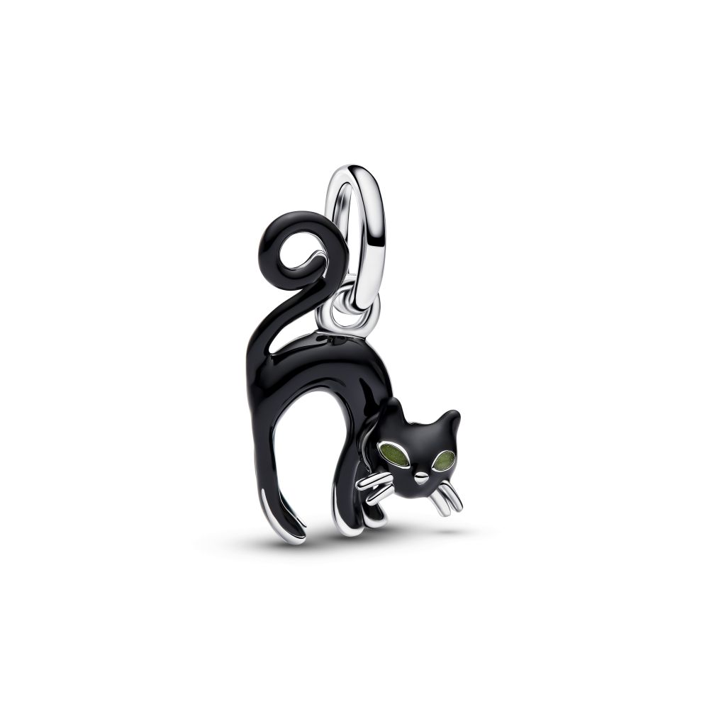 PANDORA Black Cat Dangle Charm 794769C01
