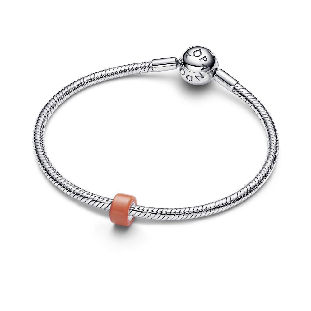 PANDORA Orange Murano Glass Mini Charm 794773C04