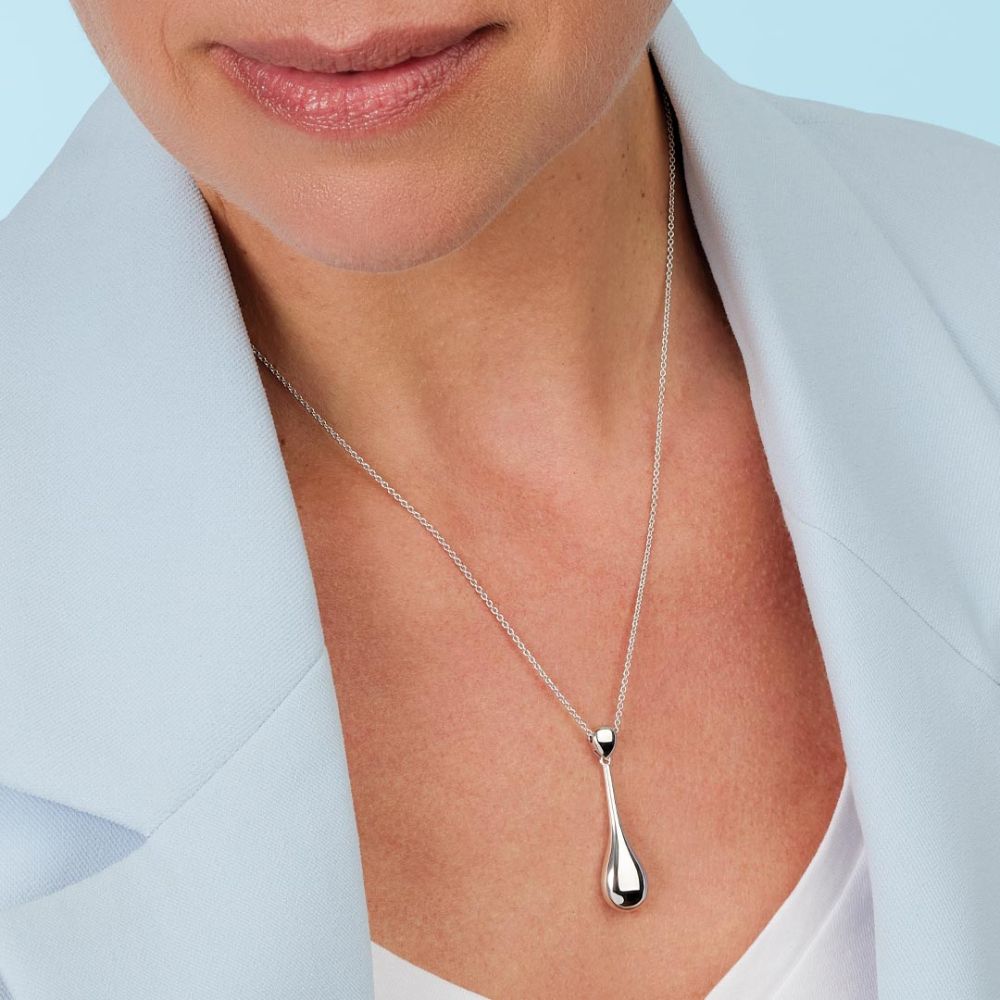 Kit Heath Coast Pebble Smooth Elegant 18" Necklace 90154RP