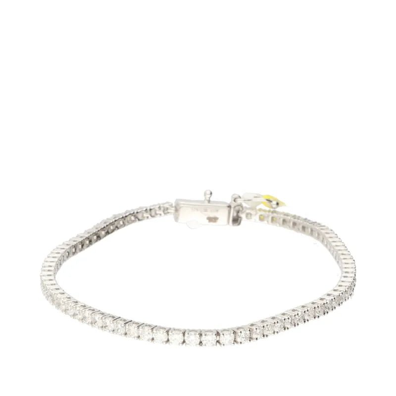 9ct White Gold 3ct Lab Grown Diamond Bracelet271135