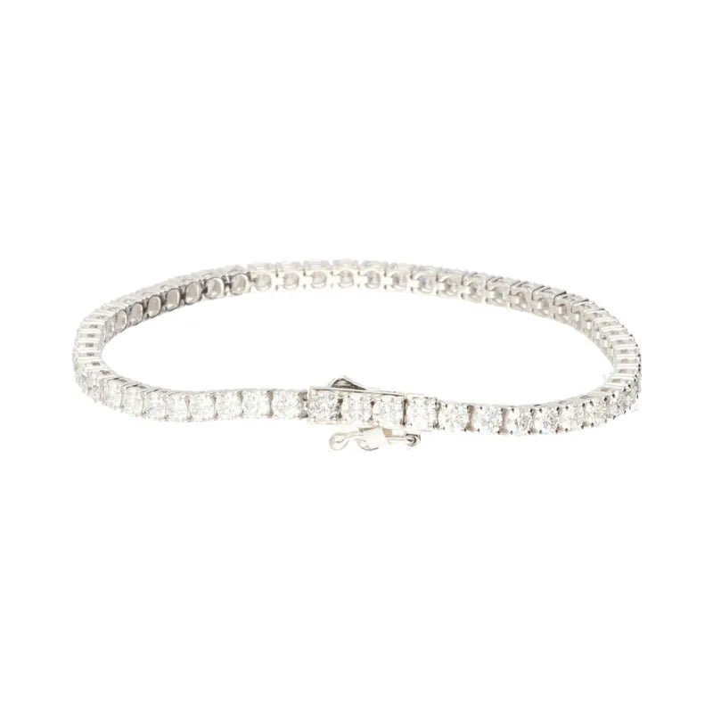 9ct White Gold 6.15ct Lab Grown Diamond Bracelet271137