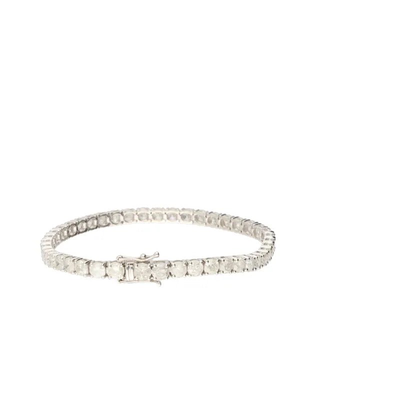 9ct White Gold Brilliant Cut Diamond 11.31ct Bracelet269384
