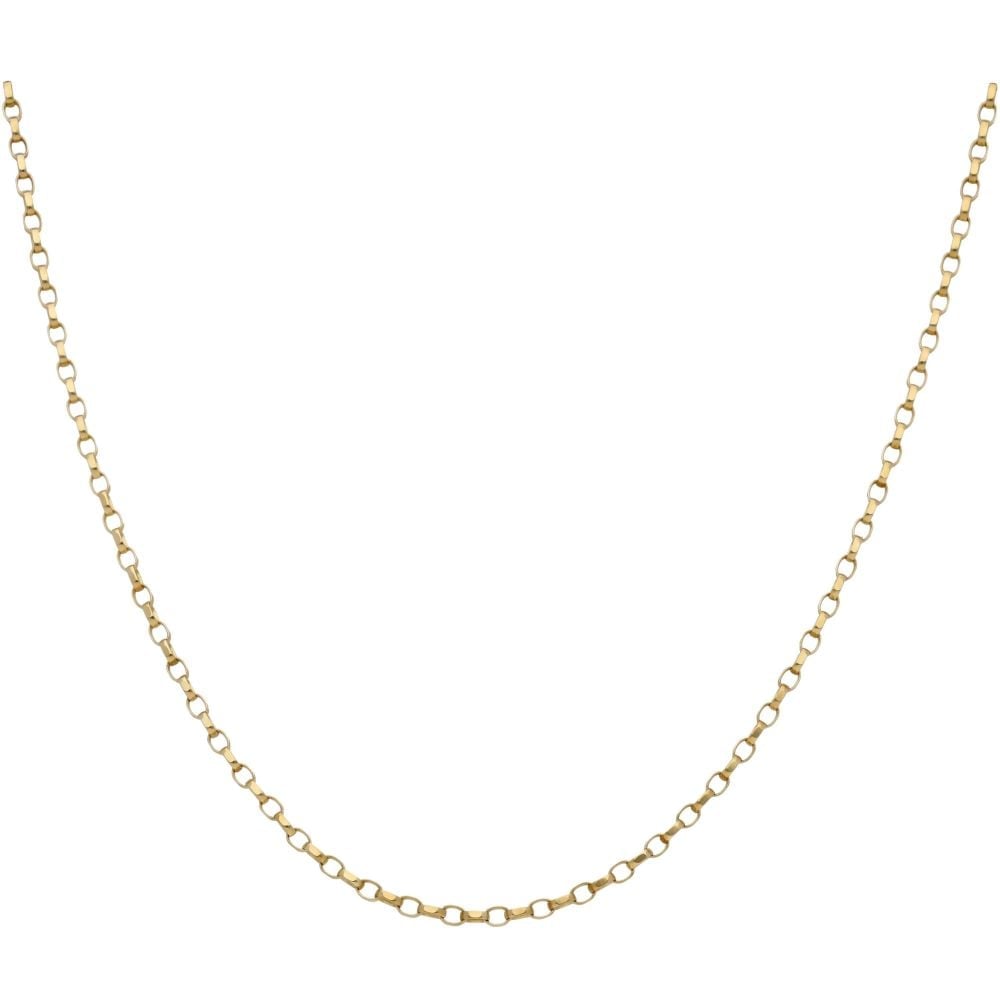 9ct Yellow Gold 80 Round Belcher Chain 46cm/18'