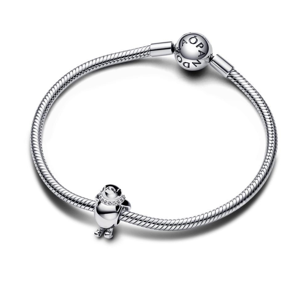 PANDORA Skiing Penguin Charm 792988C01