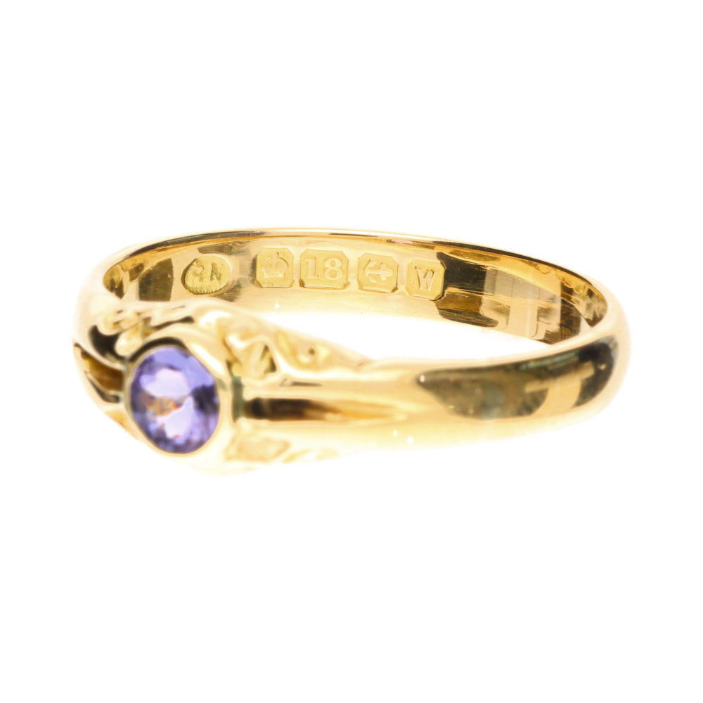 Pre-Owned 18ct Yellow Gold Tanzanite Ring