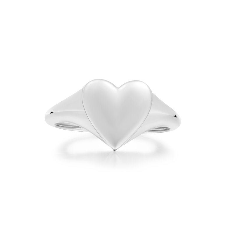 Ania Haie Silver Love Signet Ring R057-02H-58