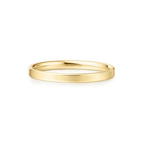 Ania Haie Gold 2mm Smooth Band R064 - 02G - 54R064-02G-54