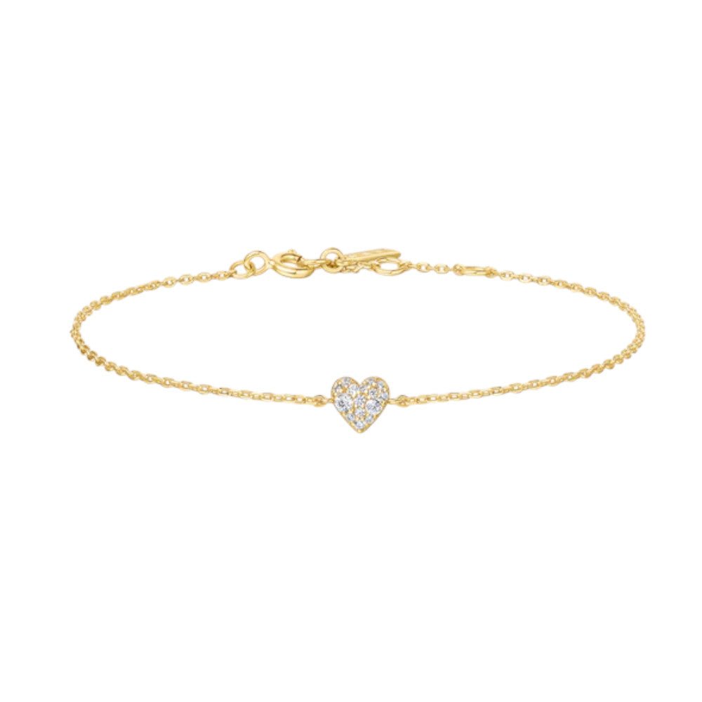 Ania Haie Gold Sweetheart Pavé Bracelet B064 - 01GB064-01G