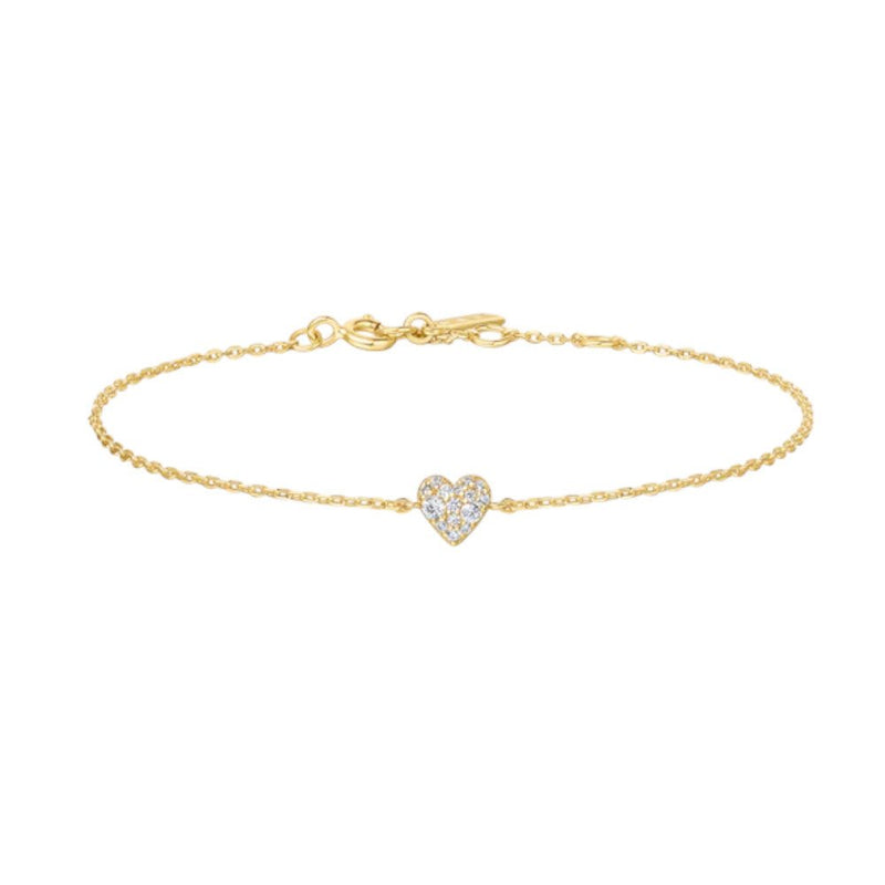Ania Haie Gold Sweetheart Pavé Bracelet B064 - 01GB064-01G