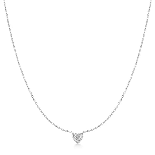 Ania Haie Silver Pave Heart Necklace N074-01HN074-01H