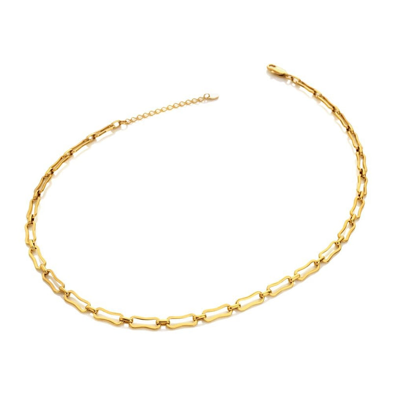 Ava & Sky Organic Paperclip Necklace ASN0011ASN0011