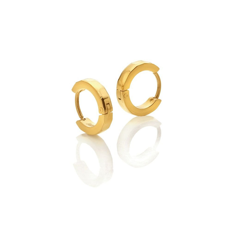 Ava & Sky Squared Huggie Earrings ASE0031ASE0031
