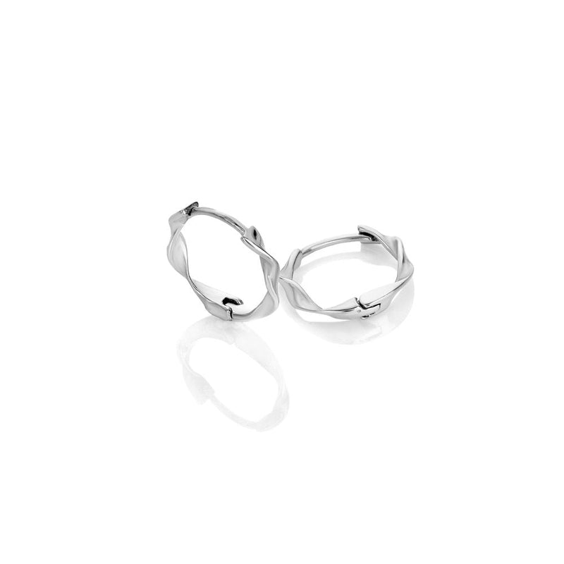 Ava & Sky Twist Huggie Earrings ASE0034ASE0034