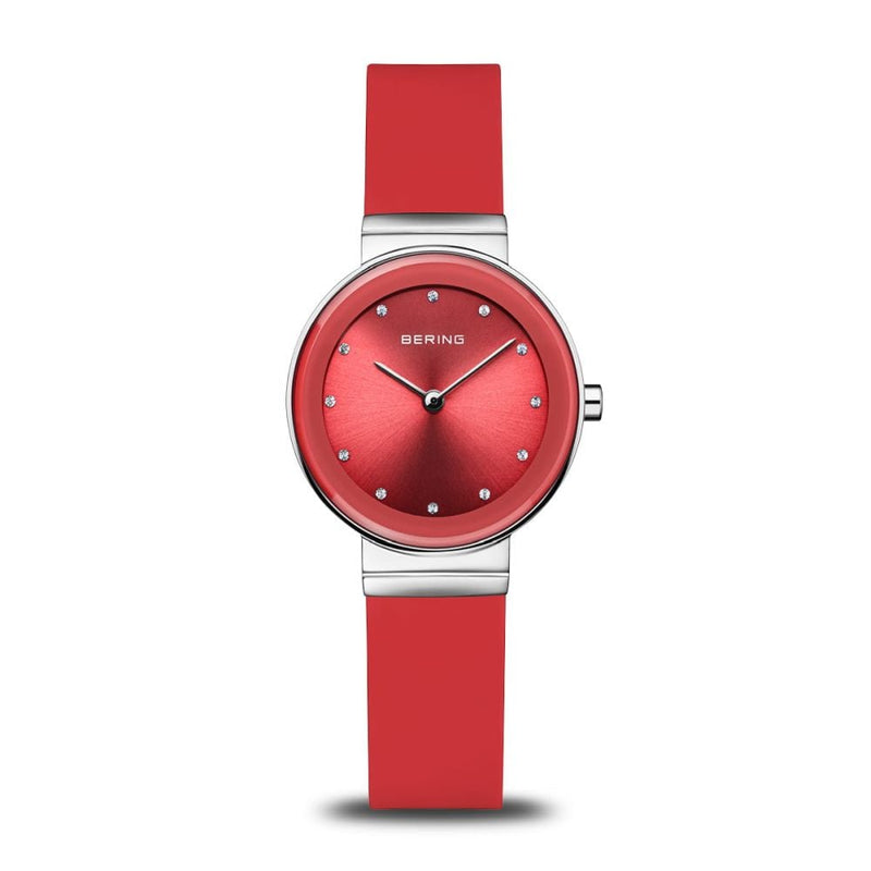 Bering Ladies Classic Polished Red Watch 10129 - 503