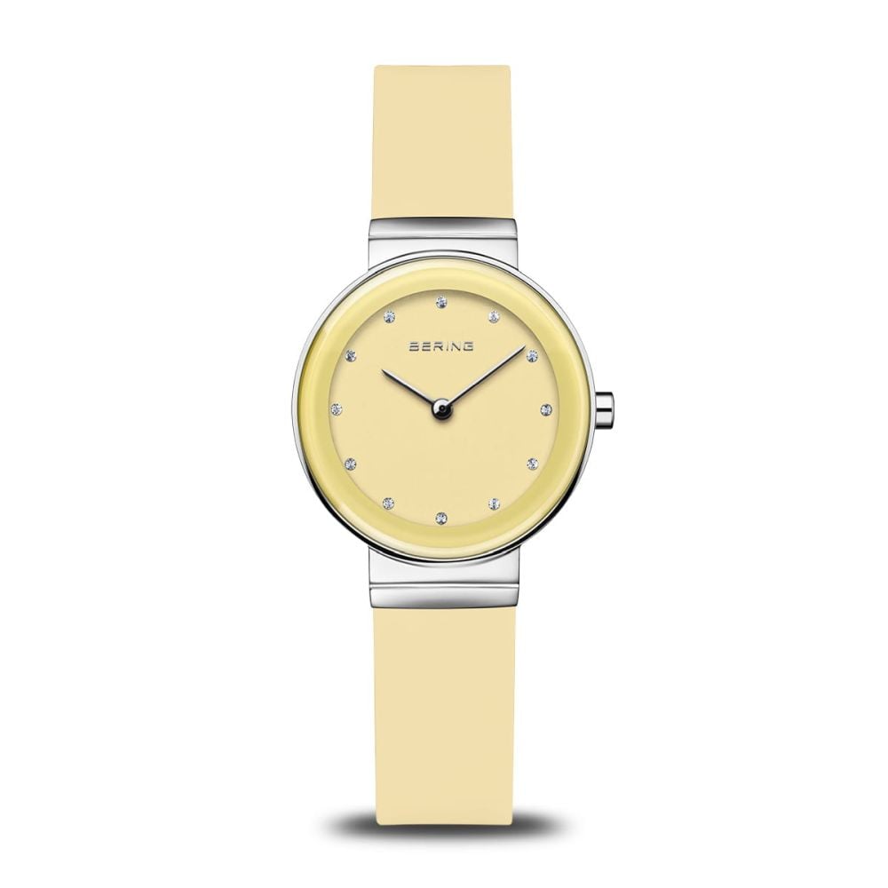 Bering Ladies Classic Polished Yellow Watch 10129 - 600273529