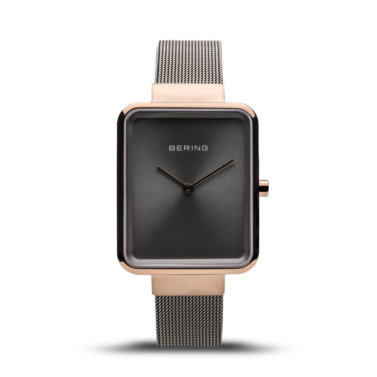 Bering Ladies' Polished Rose Gold & Grey Watch 14528 - 369