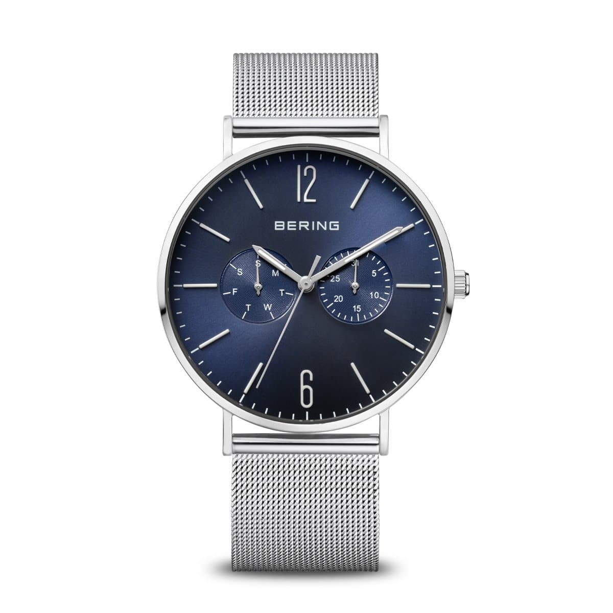 Bering Men's Classic Polished Silver Watch 14240 - 003