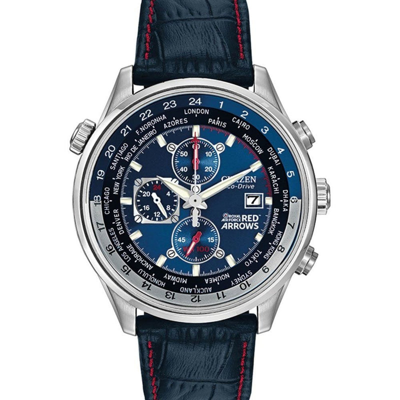 Citizen Eco - Drive Red Arrows Chronograph Watch CA0081 - 01L