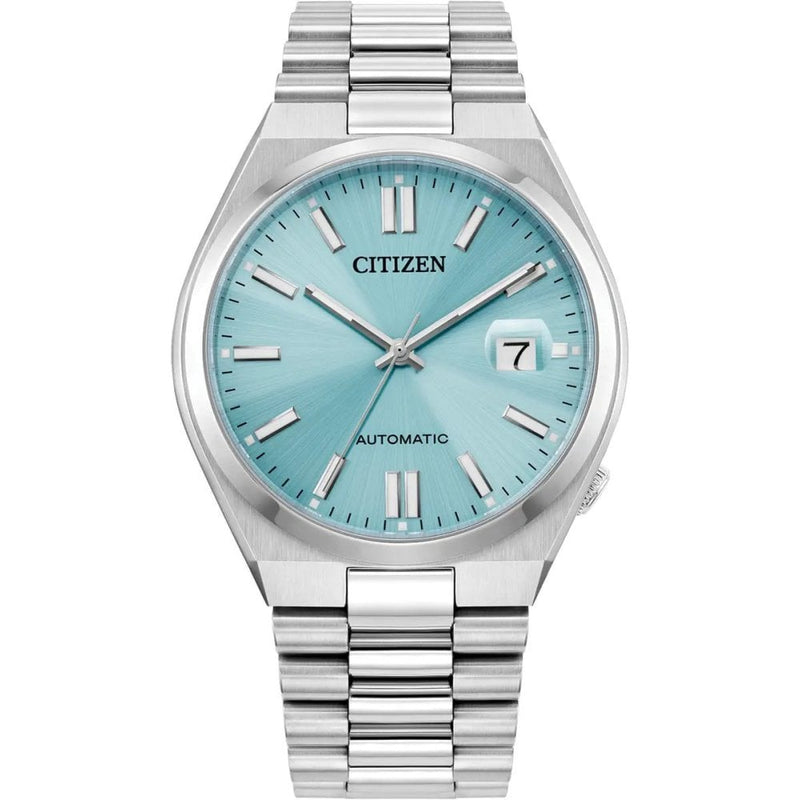 Citizen Eco - Drive Tsuyosa Light Blue Automatic Watch NJ0151 - 53M
