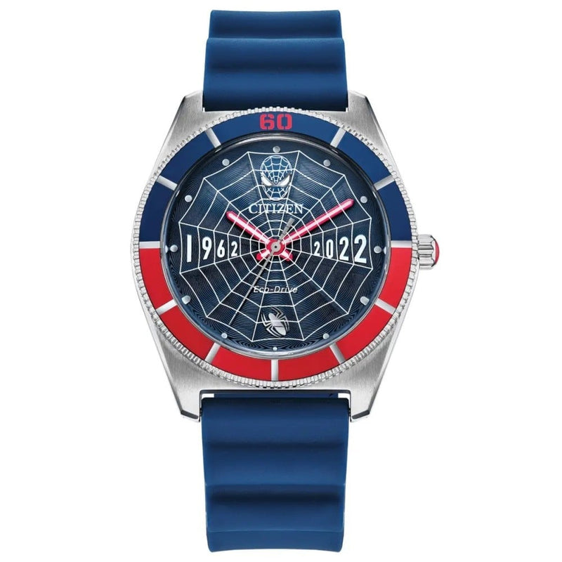 Citizen Marvel Limited Edition Spider - Man Watch 60th Anniversary Box Set AW2050 - 49W