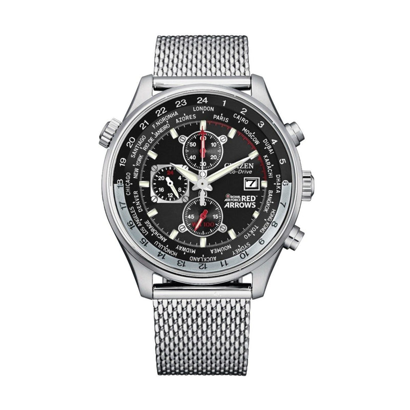 Citizen Mens Red Arrows Chronograph Eco - Drive Watch CA0080 - 71E