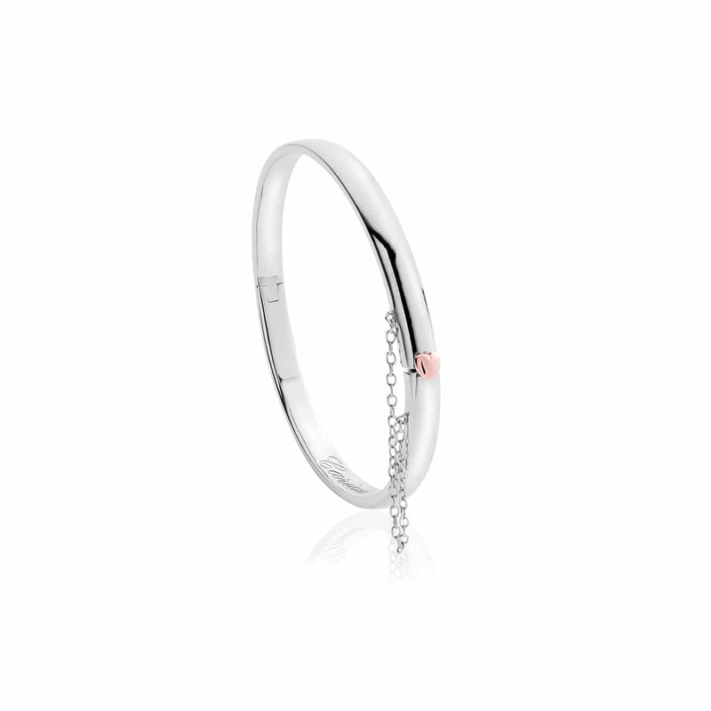 Clogau Cariad Sterling Silver Bangle 3SCBG