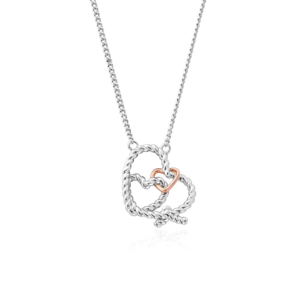 Clogau Forever Yours Sterling Silver Bound Necklace 3SLVB0640265046