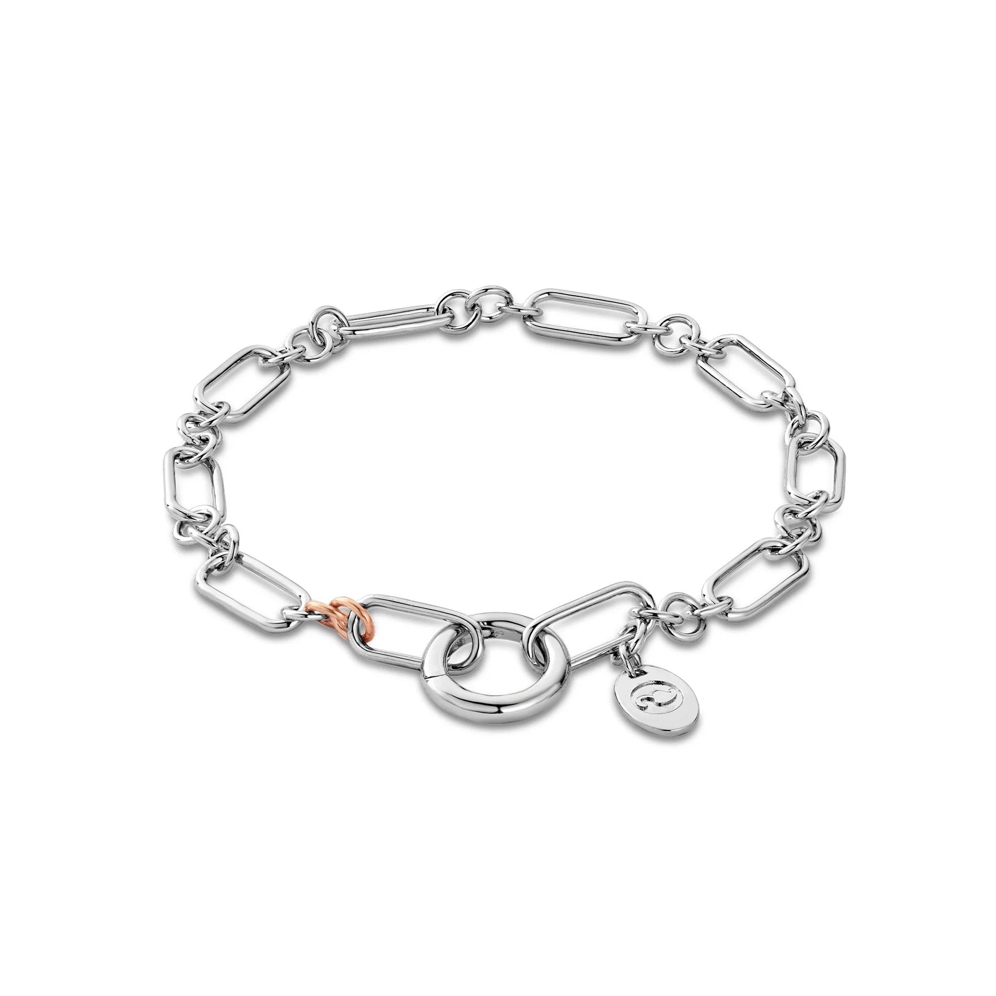 Clogau Insignia Sterling Silver Charm Bracelet 3STLI0773270082