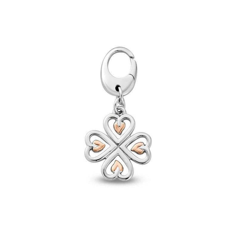 Clogau Insignia Sterling Silver Heart Charm 3STLH0780