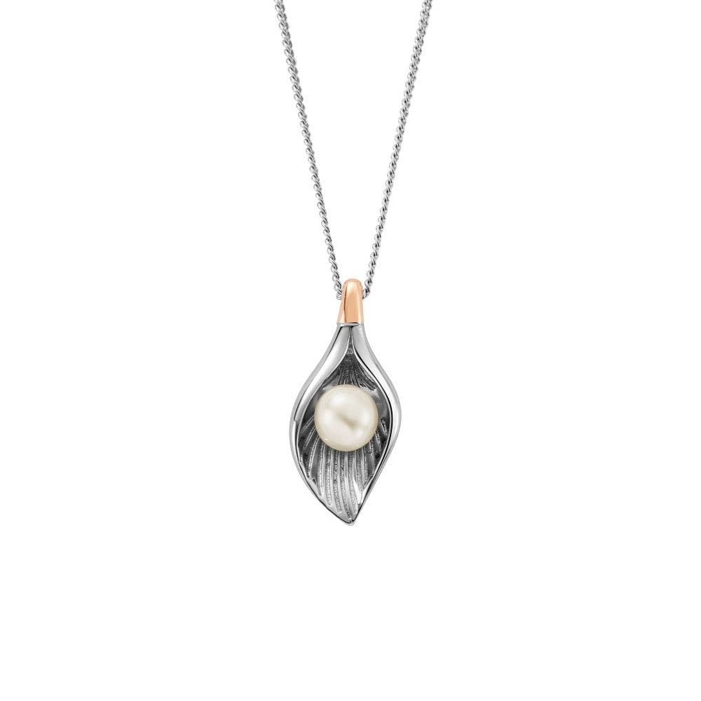 Clogau Nature's Wonder Sterling Silver Oyster Shell Pendant with Pearl 3SLYV0790270085