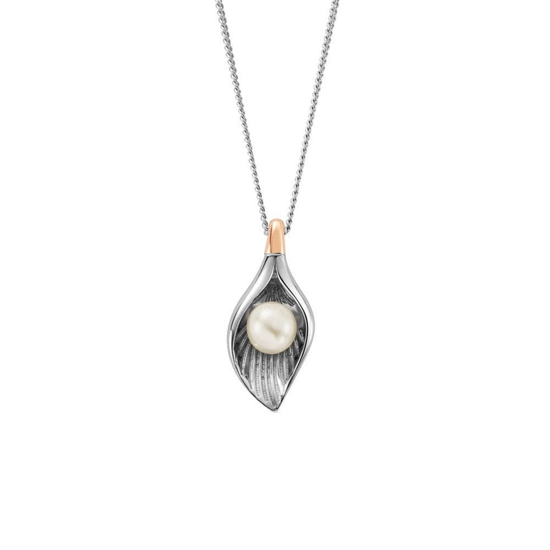 Clogau Nature's Wonder Sterling Silver Oyster Shell Pendant with Pearl 3SLYV0790270085