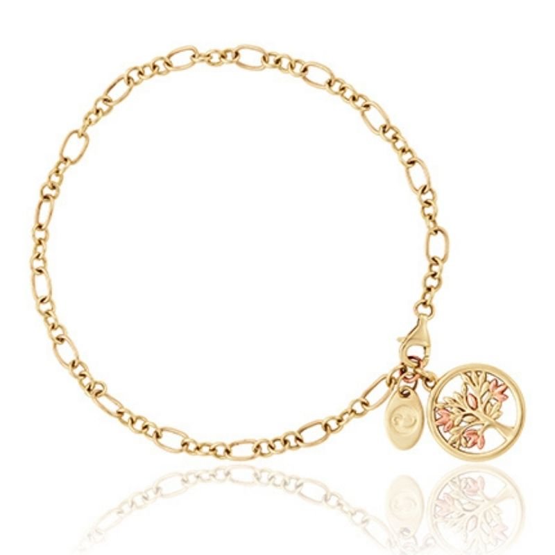 Clogau Tree of Life 9ct Solid Gold Bracelet GTOL0017247709