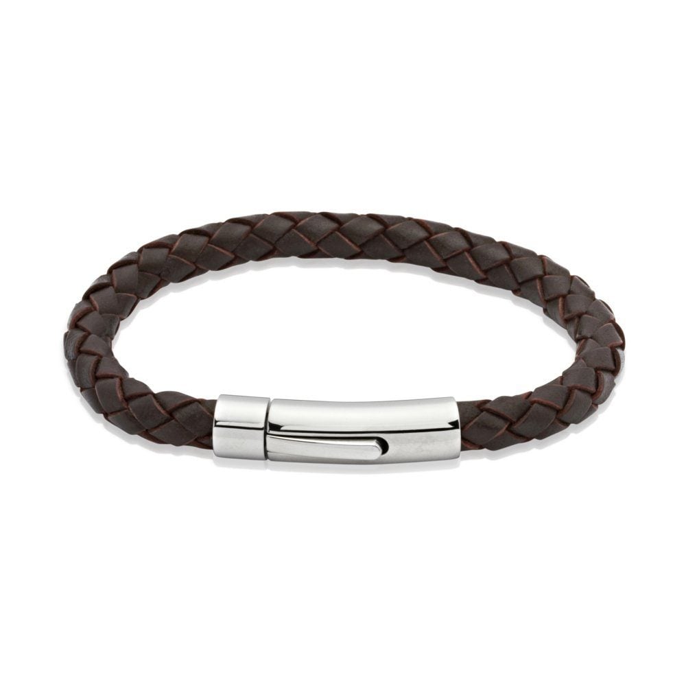 Dark Brown Leather Bracelet