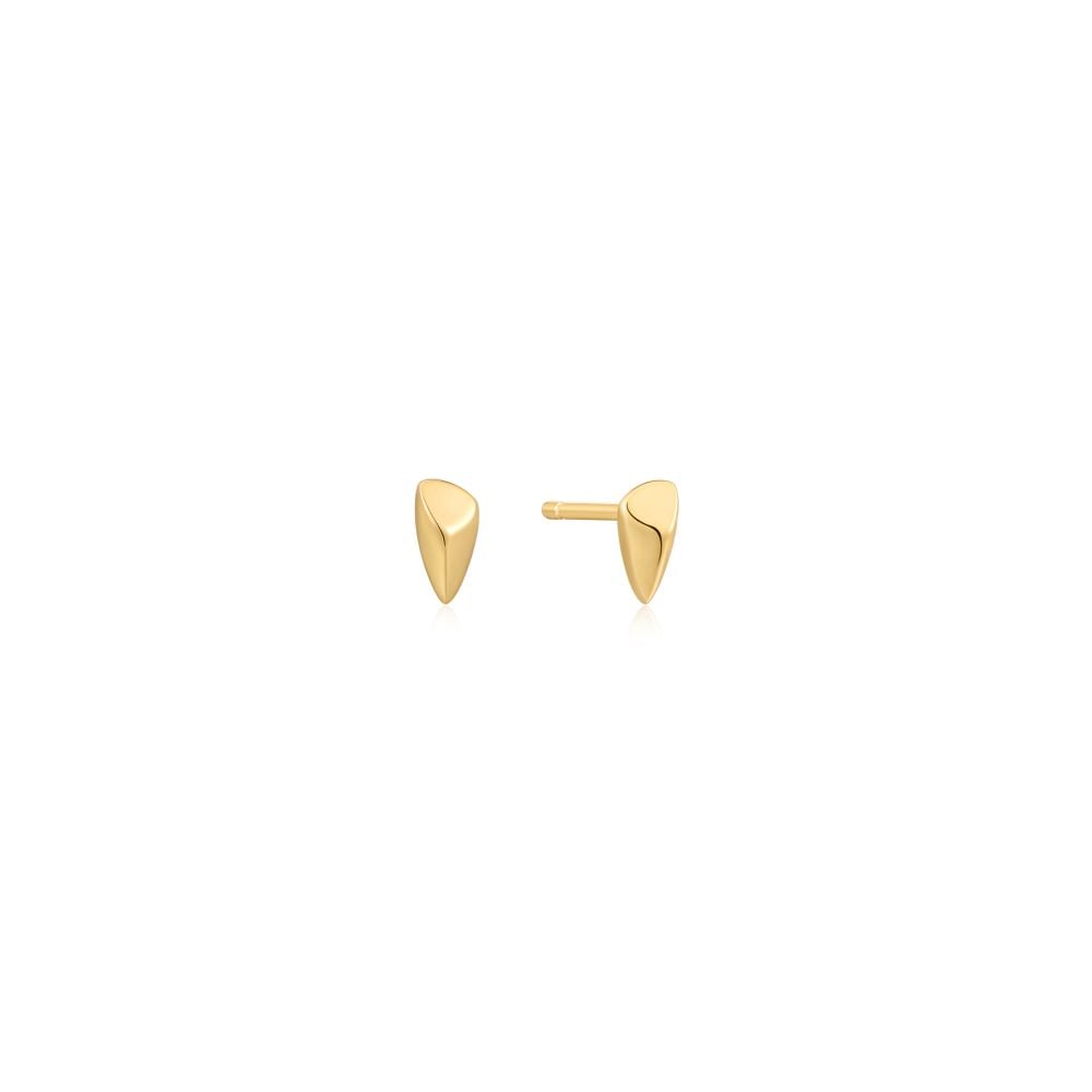 Ania Haie Gold Arrow Stud Earrings image 0